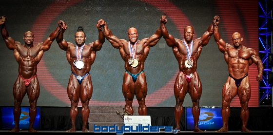 2012 Mr. Olympia - Top 5 -  Bodybuilders.gr