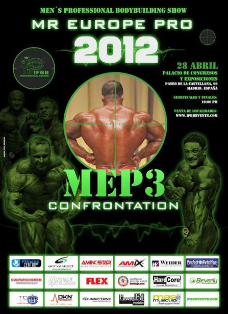 IFBB Mr. Europe Pro 2012