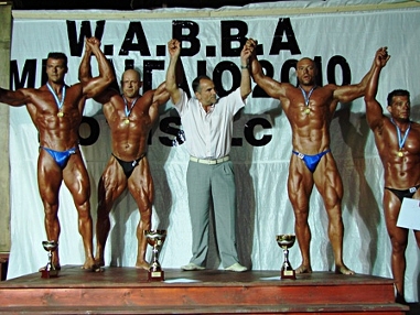 Wabba Bodybuilding Mr.  2010